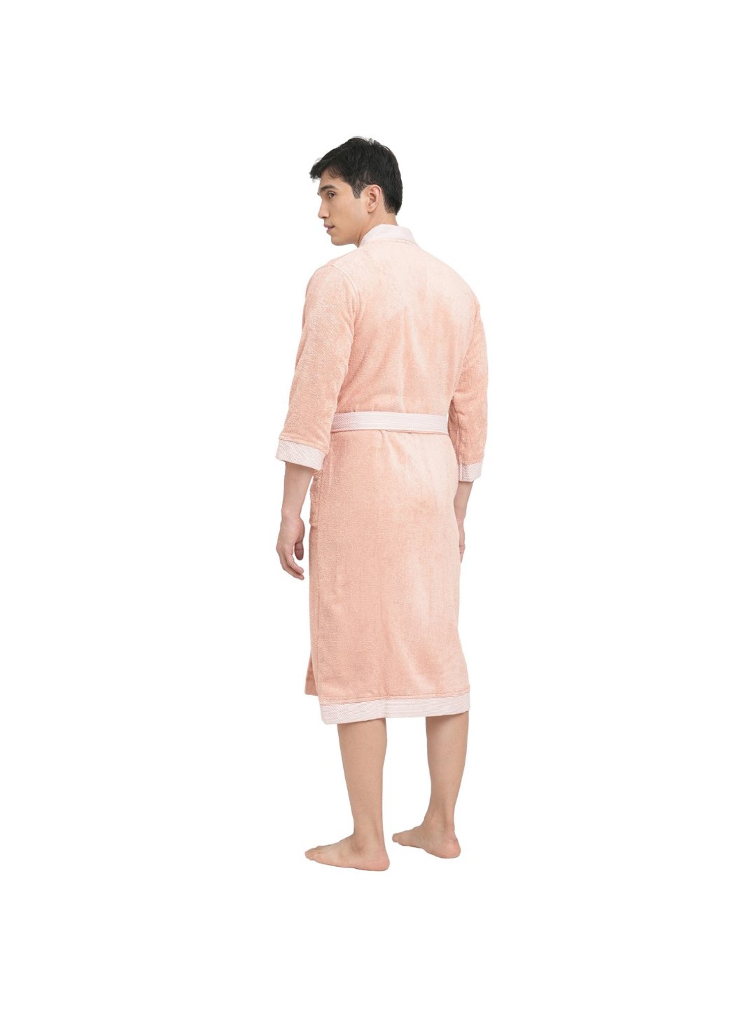 Spaces Hygro Pink 400 GSM Cotton Extra Large Bathrobe