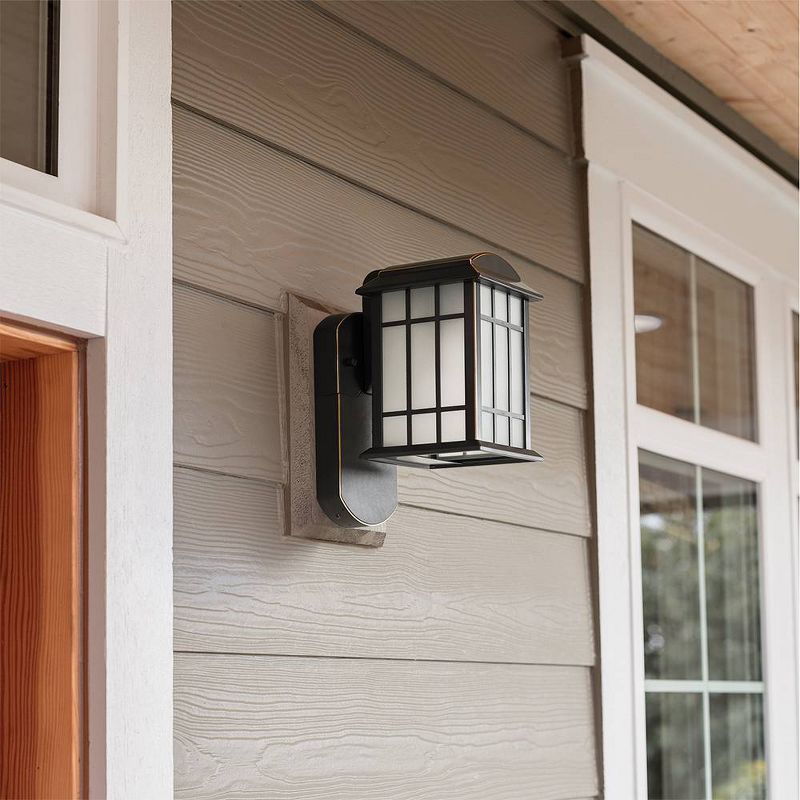 Craftsman Companion Smart Security Outdoor Wall Light Bronze - Maximus