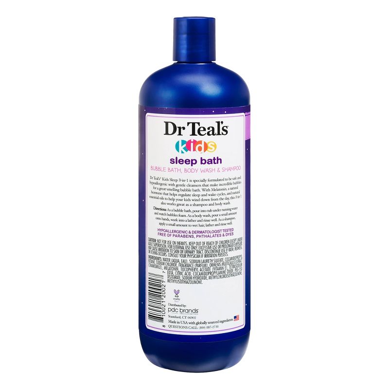 Dr. Teal's Kids Melatonin 3-in-1 Body Wash - 20oz