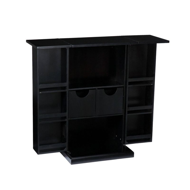 Fold Away Bar Black - Aiden Lane