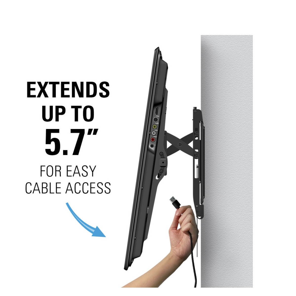 Sanus VLT6 Premium Series Advances Tilt TV Mount for 46" - 90" TV