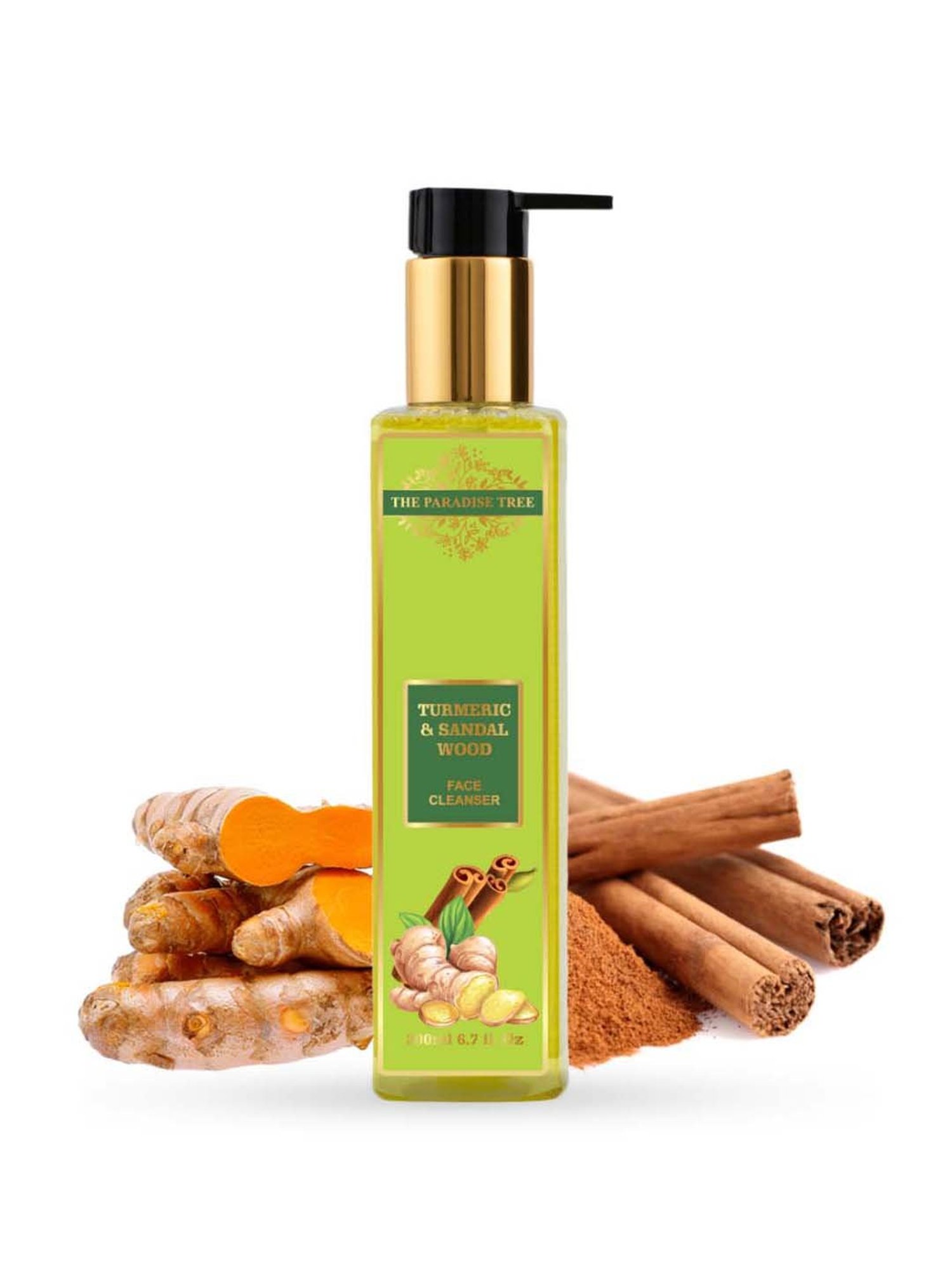 The Paradise Tree's Turmeric & Sandalwood Face Cleanser - 200 ml