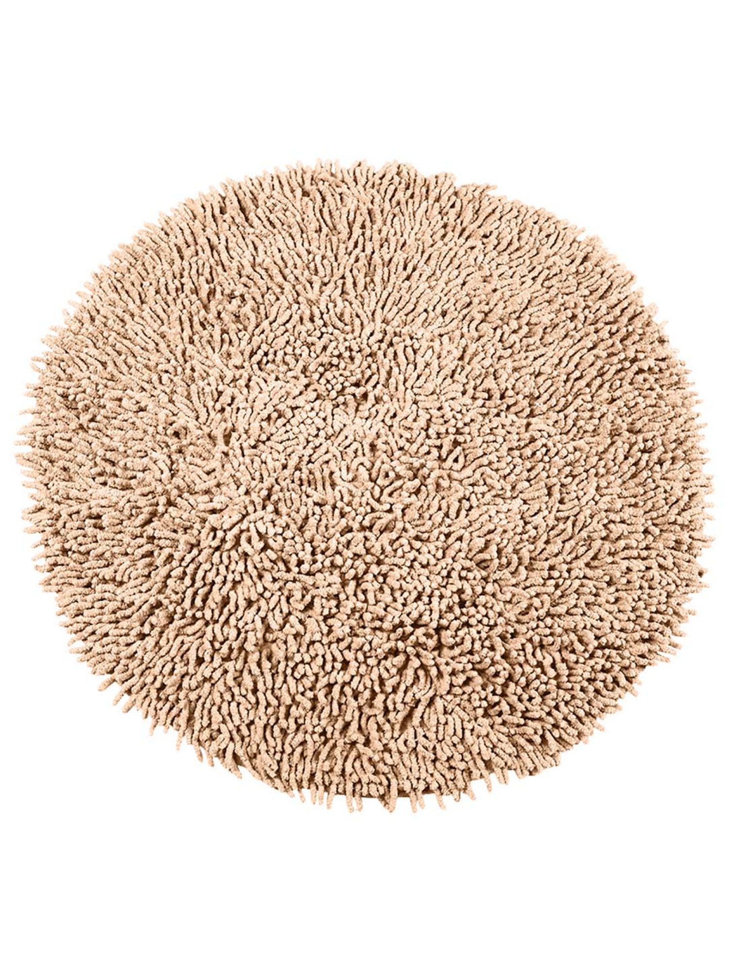 Saral Home Beige Cotton 1111 GSM Floor Mat - Set of 1