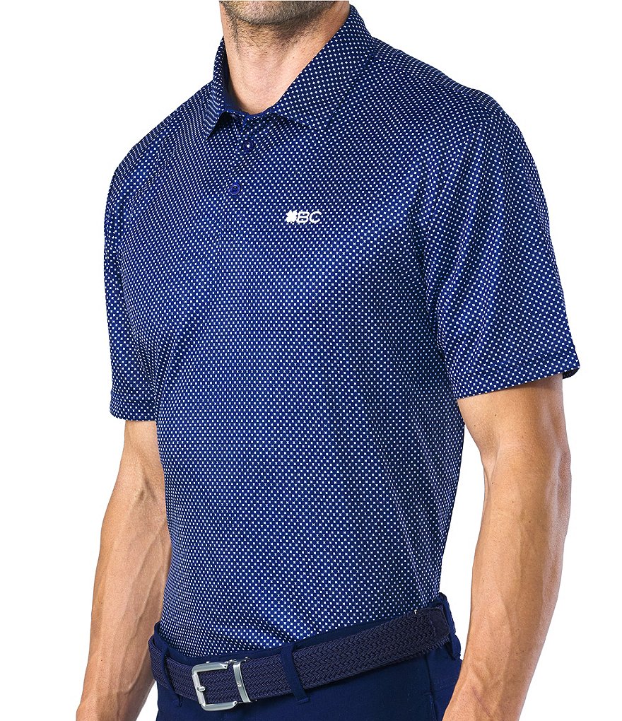 BLACK CLOVER Lucky Fit Short-Sleeve Dominion Dri-Balance&trade; Polo