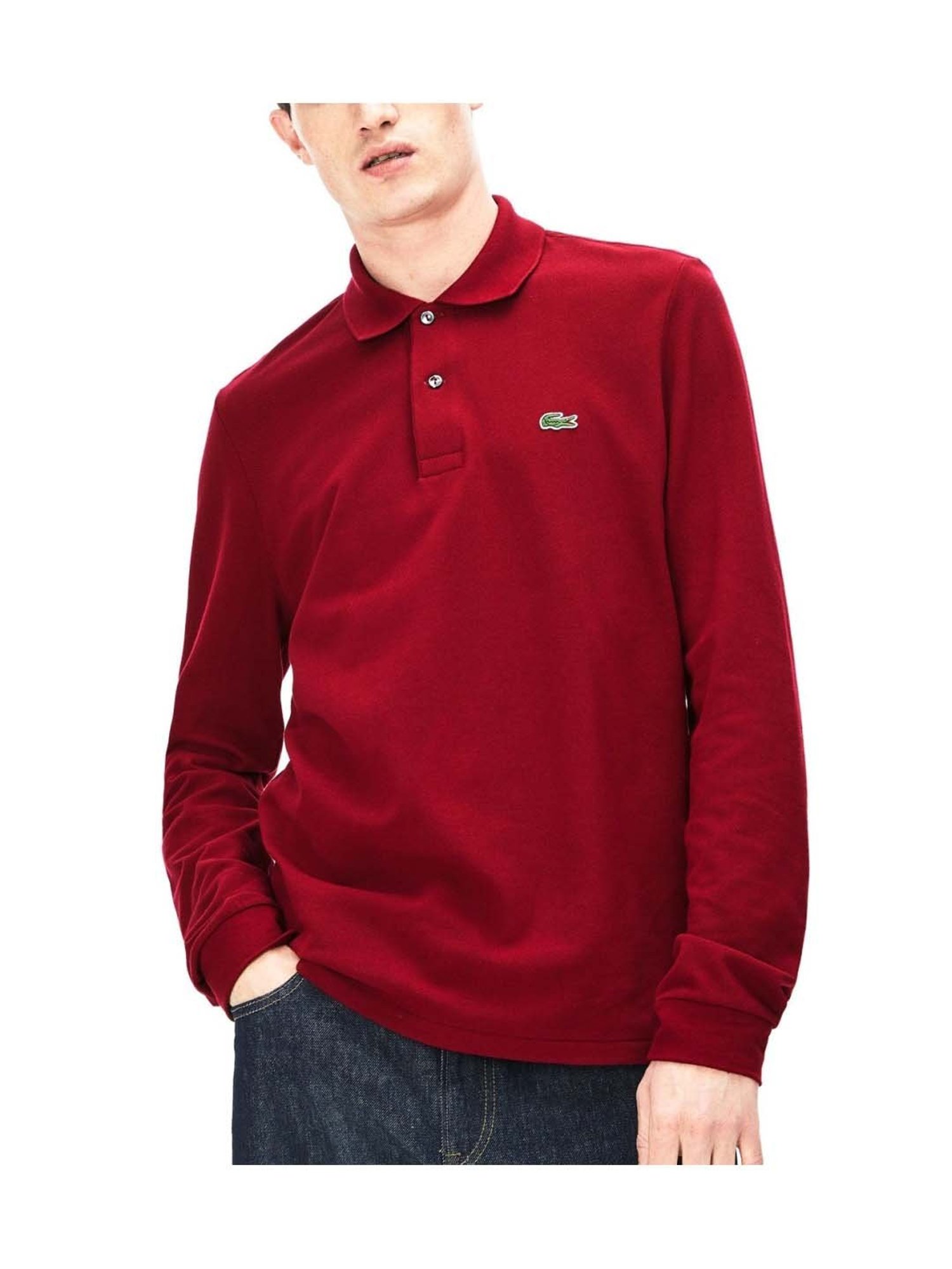Lacoste Red Boxy Fit L.12.12 Polo T-Shirt