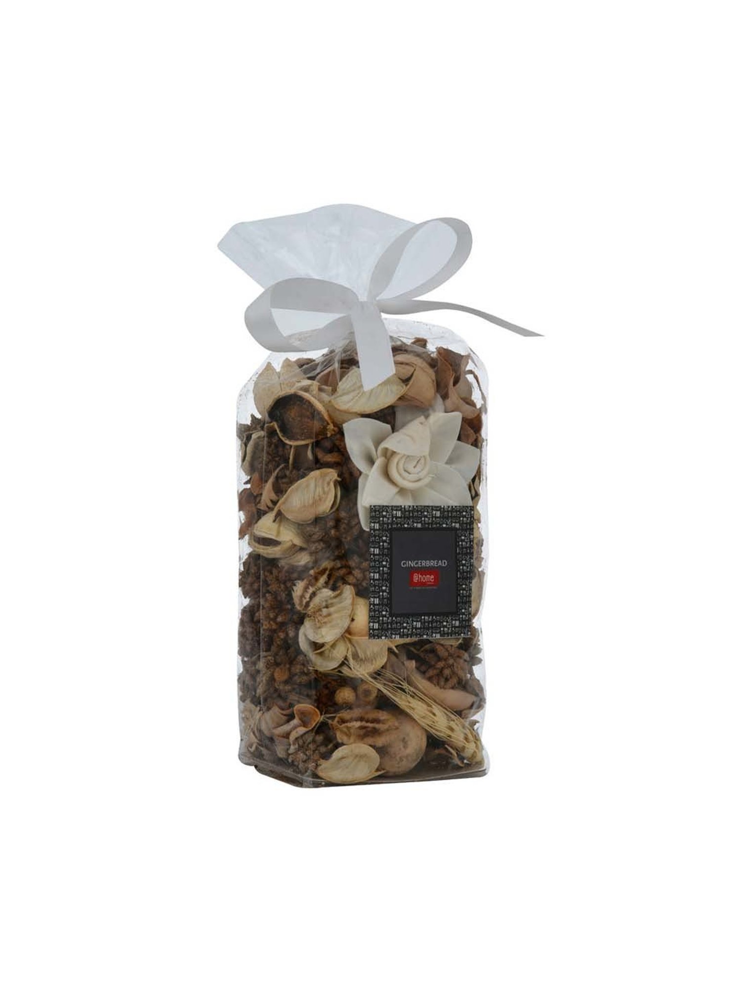 @home Beige Ginger Bread Fragrance Dried Flowers and Leaves Potpourri Pouch