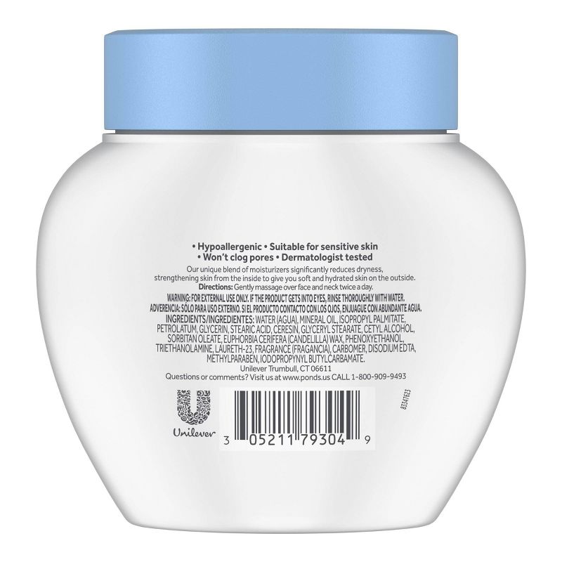 Ponds Hydrating Dry Skin Cream - 10.1oz