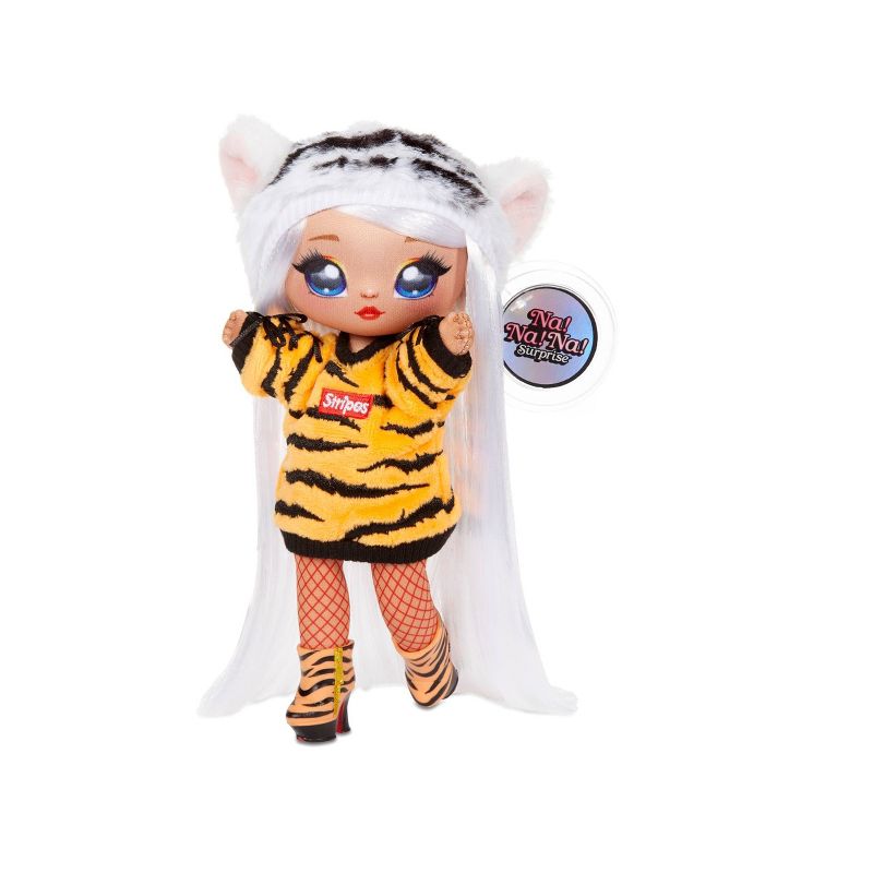 Na! Na! Na! Surprise 2-in-1 Fashion Doll and Plush Purse Series 4 – Bianca Bengal