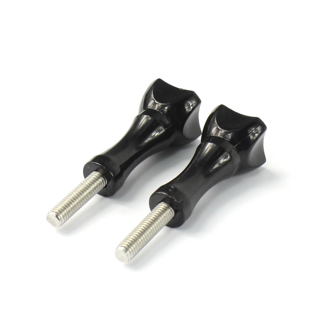 Double Dual Bracket Tripod Holder with Screw Mount Adapter for Gopro Hero 4 / 3+ / 3 SJ4000 Xiaomi Yi Sport Camera