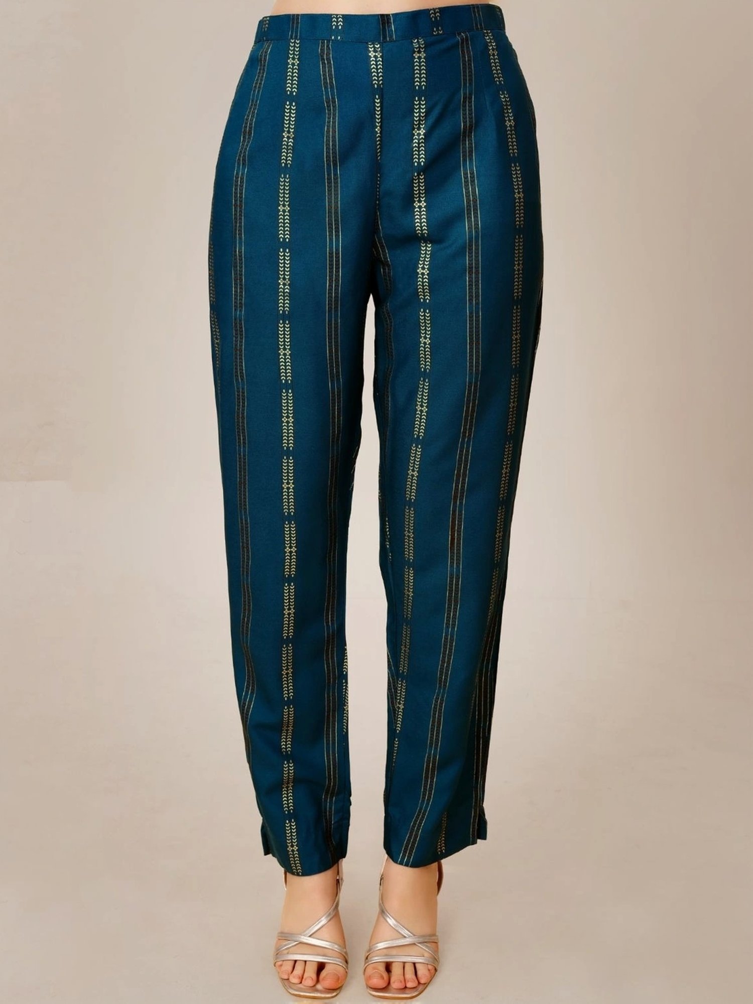 URBAN MYSTIC Black Rayon Embroidered Kurta & Sharara Set