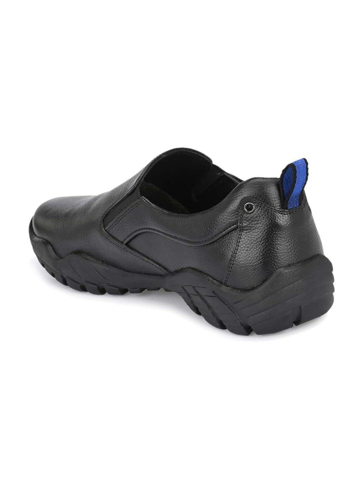 Hitz Men's Black Casual Loafers