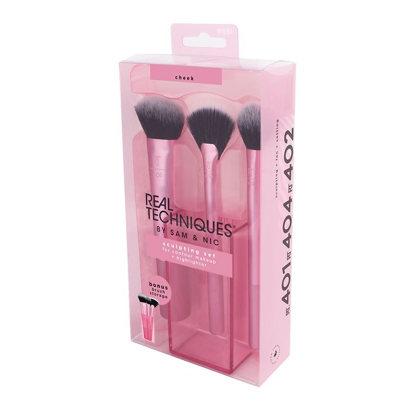 Real Techniques Sculpting Brush Set - 4pc