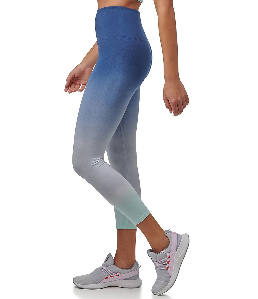 Marc New York Ombre Tie Dye High Rise 7/8 Pull-On Leggings