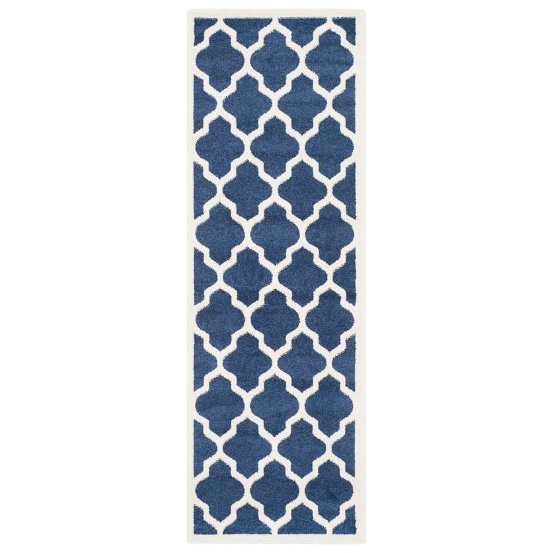 Clichy Rug 5'X5' - Navy/Beige - Safavieh