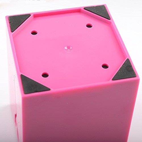 OLizee Professional Acylic Salon Scissors Holder Box Hairdressing Combs Clips Organizer Rack for Hair Stylist(White)