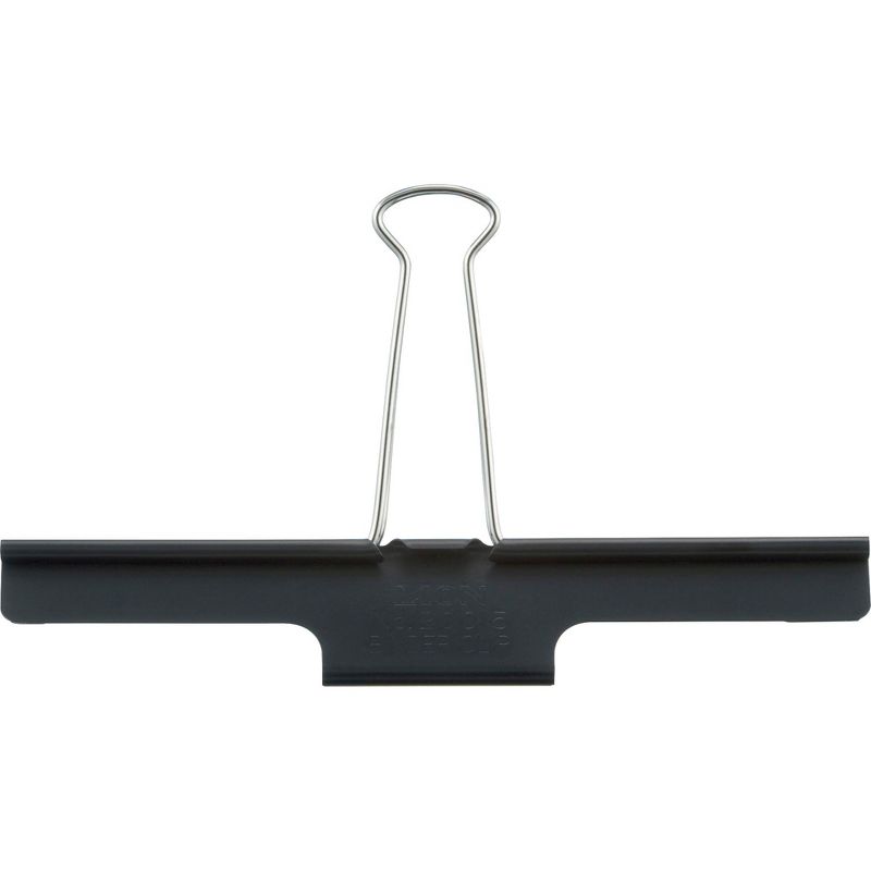 Lion Office Products Binder Clips Extra Large 150 Sht Cap. 5-7/8"W 1 EA Black CS20015BC