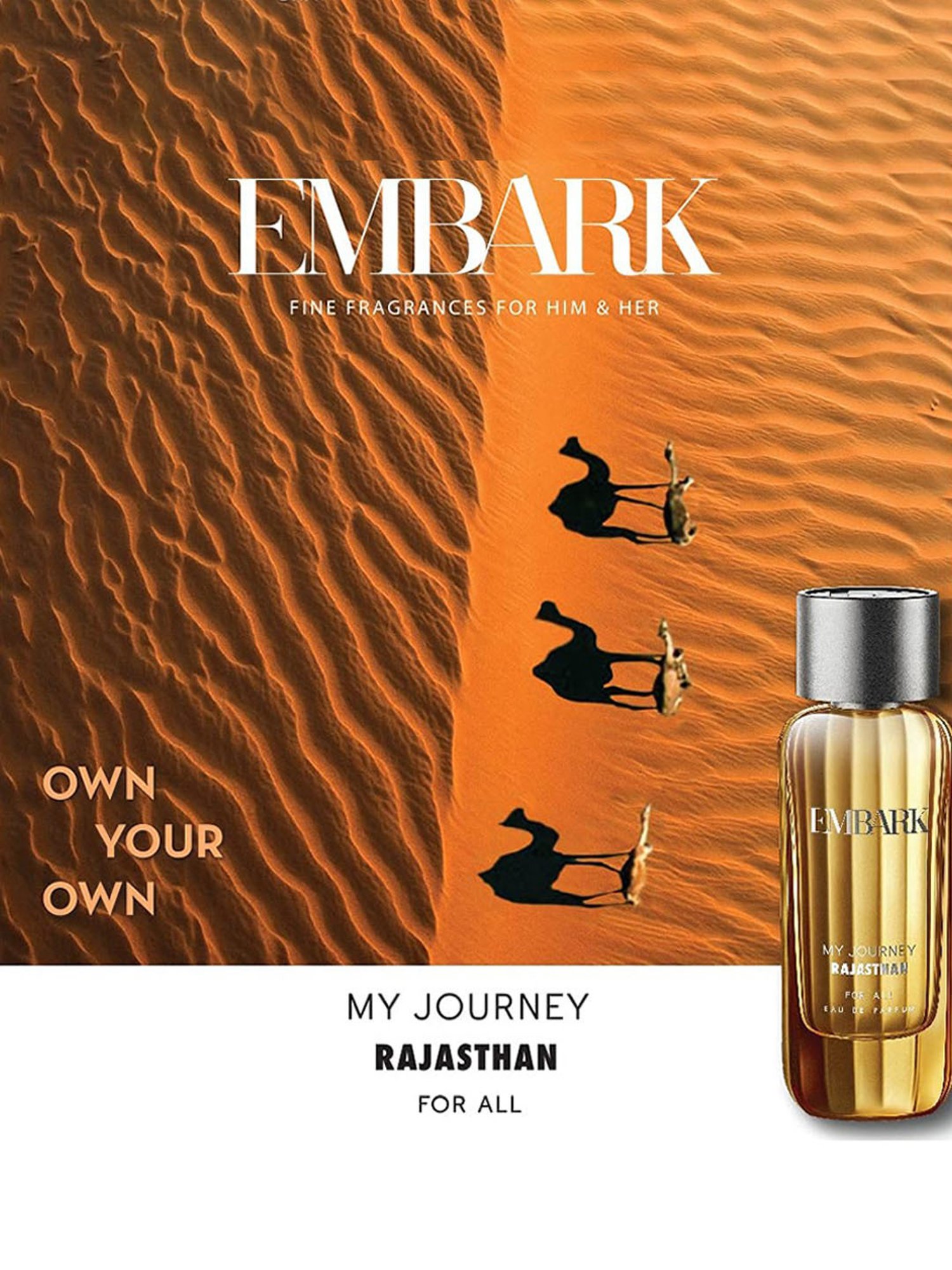 Embark My Journey Rajasthan Eau de Parfum - 100 ml