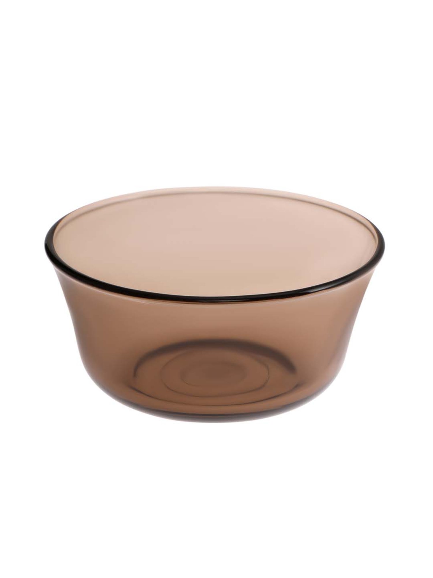 Duralex 'Lys' Brown Glass 10.5 cm Table Serving Bowl (0.25 L) - Set of 6