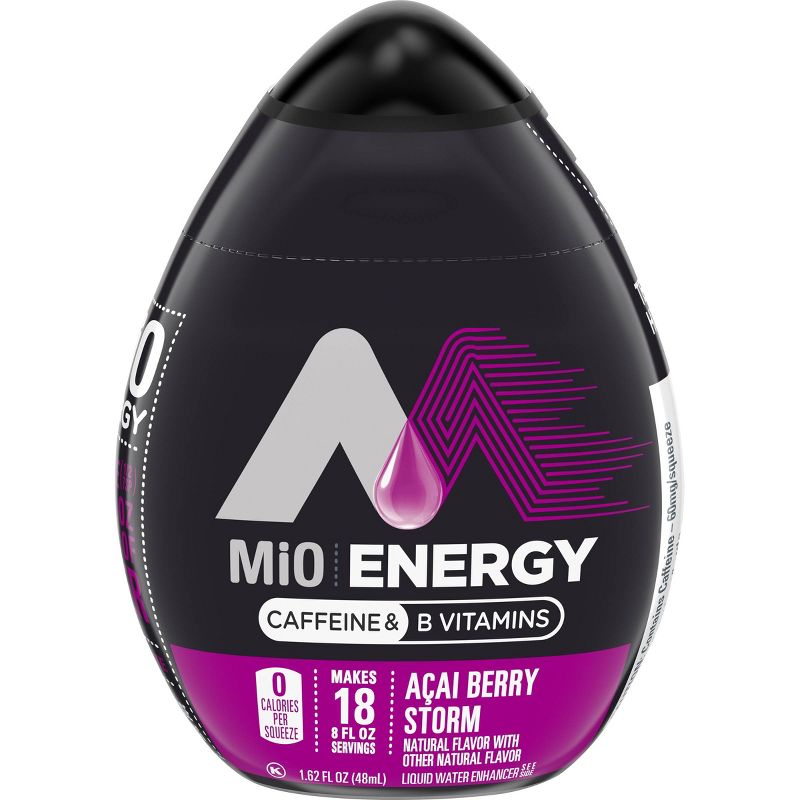 MiO Energy Acai Berry Storm Liquid Water Enhancer - 1.62 fl oz Bottle