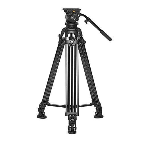 Ikan E-Image EG05A2 Tripod Kit, Includes GH05 Fluid Video Head, GA752 Tripod