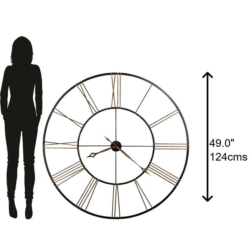 Howard Miller 625406 Howard Miller Postema Wall Clock 625406 Metal