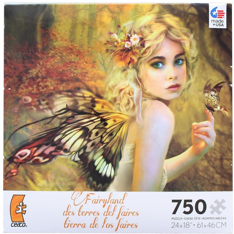 Ceaco, Inc Fairyland Touch Of Gold 750 Piece Jigsaw Puzzle