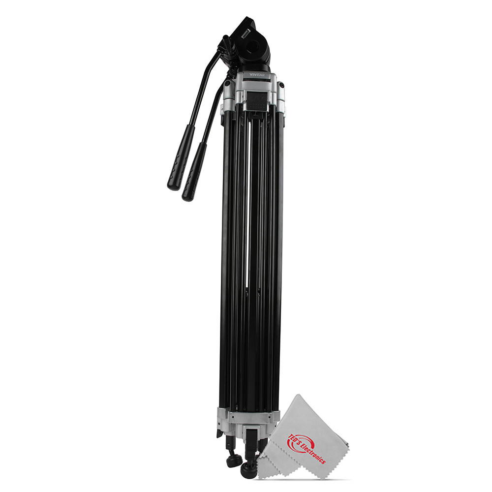 Vivitar Cinema Series 75" Aluminum Tripod