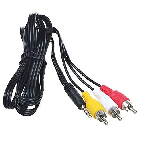 Video CableComposite Cord 100 ft RCA to RCA MMx3AV Cable for TVDVDVCD etd