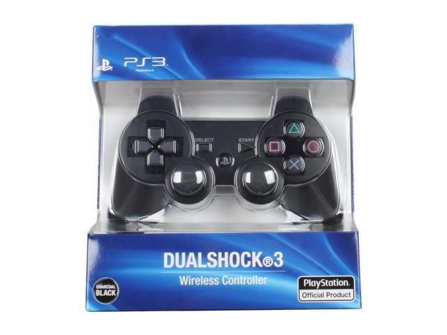 CHENGDAO PS3 Controller 2 Pack Wireless Dual Shock Gamepad for Sony Playstation 3 with Charging Cord (Black + red )