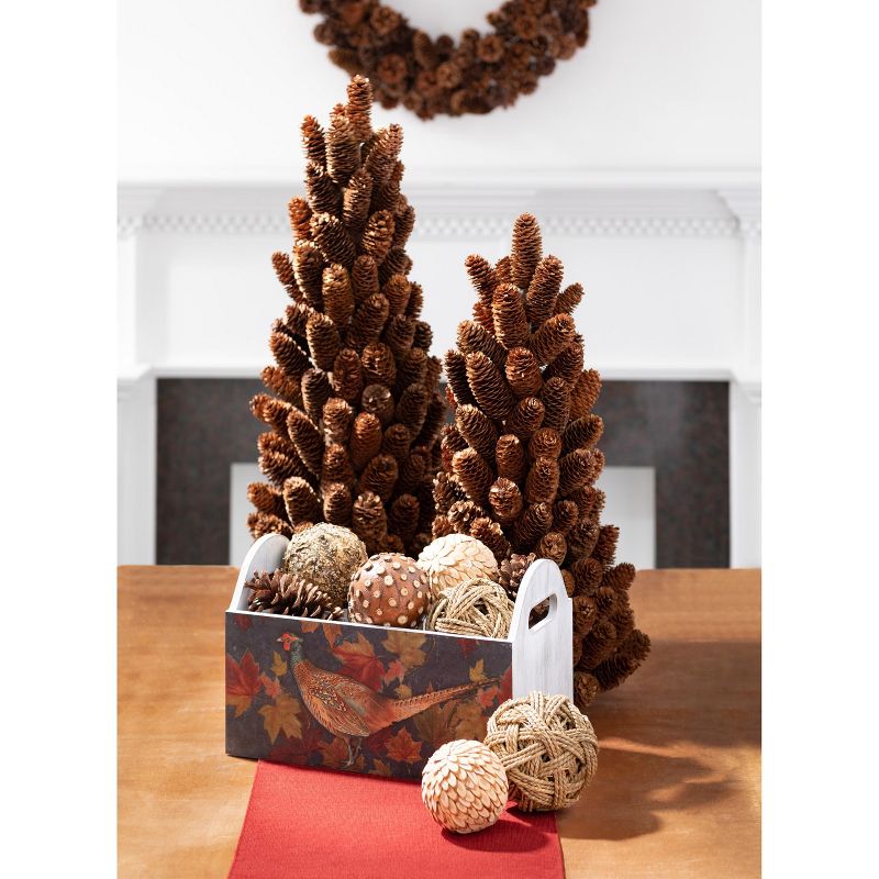 Sullivans 2.5' Pinecone Tree 30"H brown