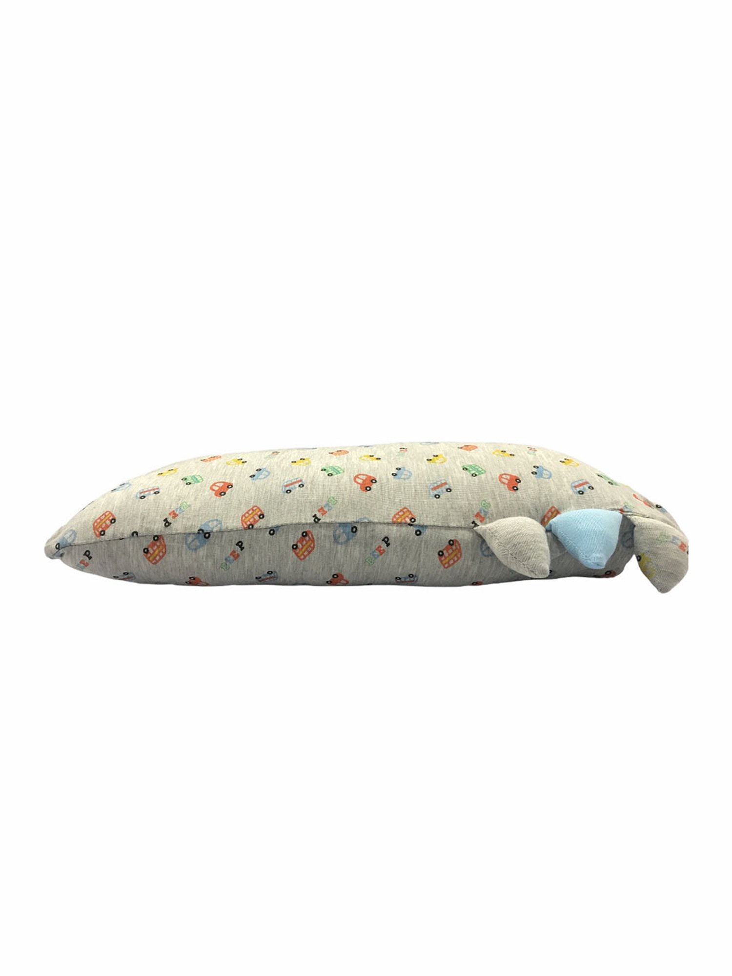 Baby Moo Traffic Jam Grey Pillow