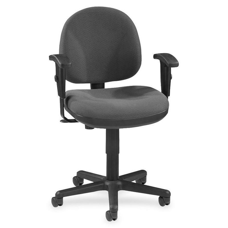 Mesh Sled Base Side Reception Chair with Flip Up Arms Black - Riverstone Furniture