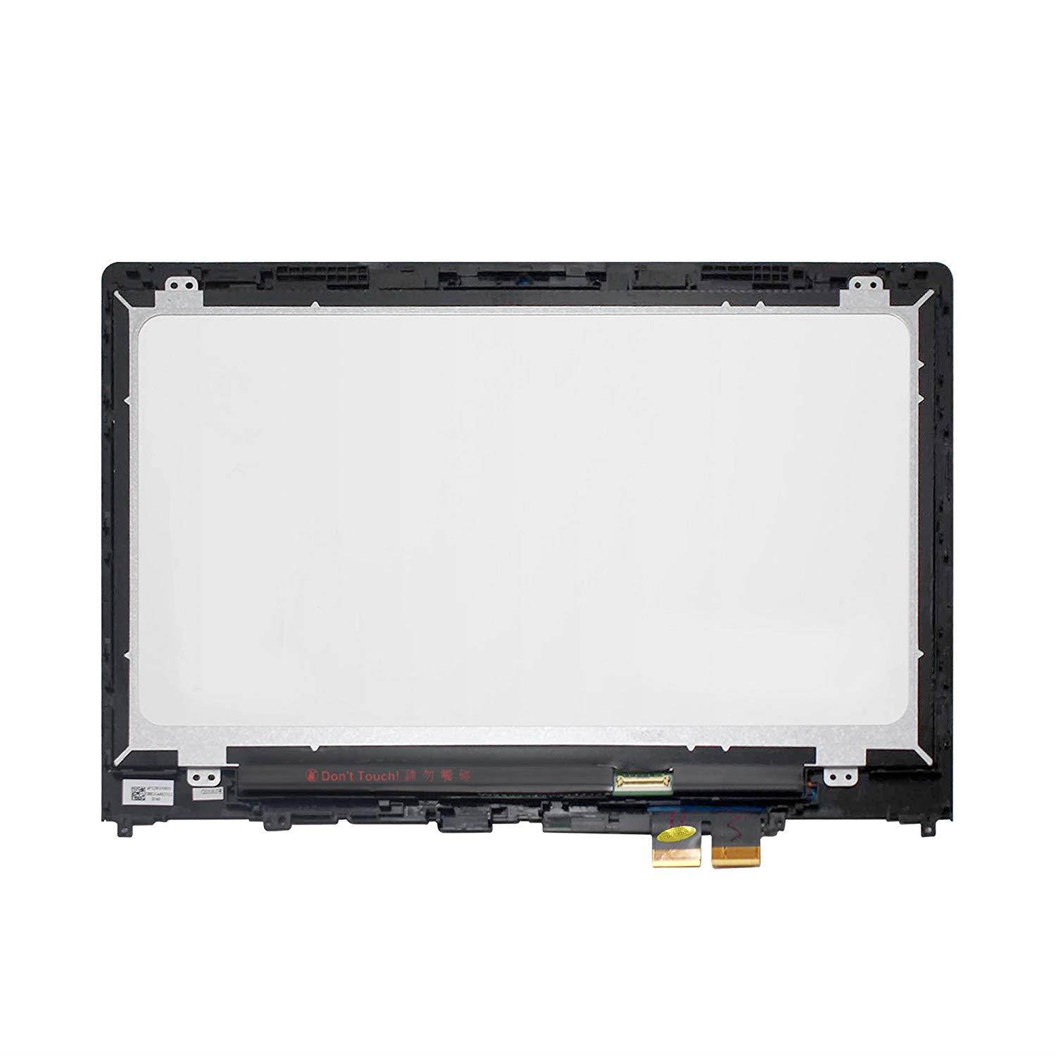 Replacement 14.0 inches FullHD 1080P IPS LED LCD Display Touch Screen Digitizer Assembly with Bezel for Lenovo Flex 4-1480 80VD0006US 80VD0007 80VD0008US