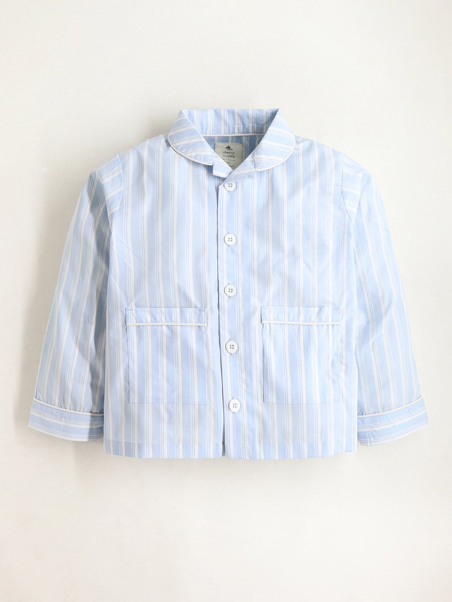 Nite Flite Boys Navy & Grey Born to Play Cricket Pyjama Set