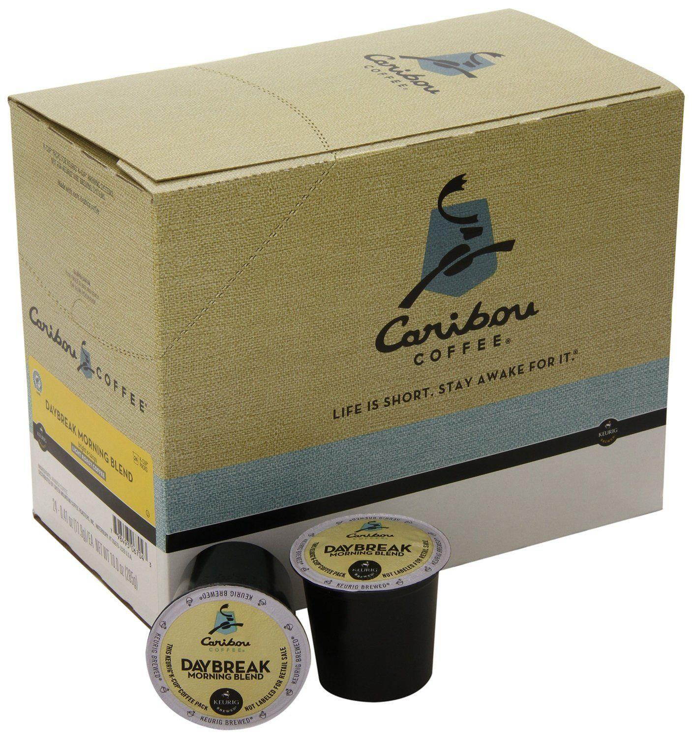 Caribou Coffee Daybreak Morning Blend, K-Cups for Keurig Brewers, 24-Count , New