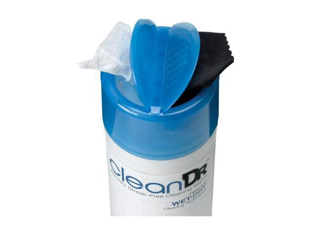 Digital Innovations 6012500 CleanDr Wet/Dry Streak-Free Wipes