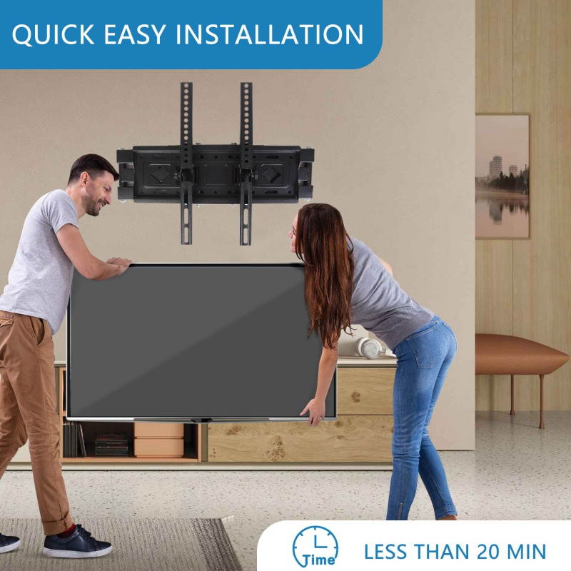 Balight Articulating Full Motion TV Wall Mount Swivel Bracket 26"-65"