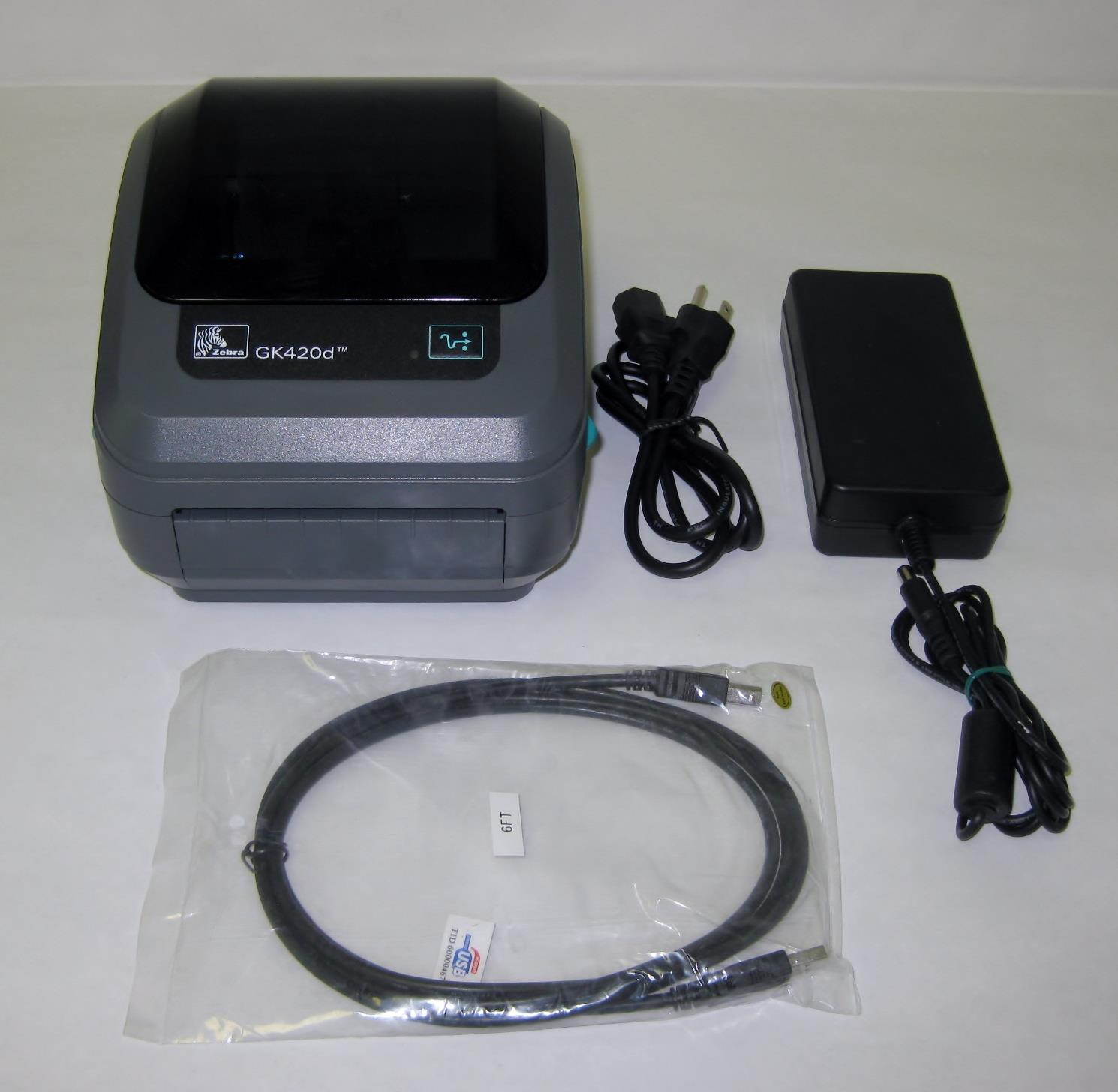 Zebra GX420d USB/Serial Mono Direct Thermal Label Printer GX42-202510-000