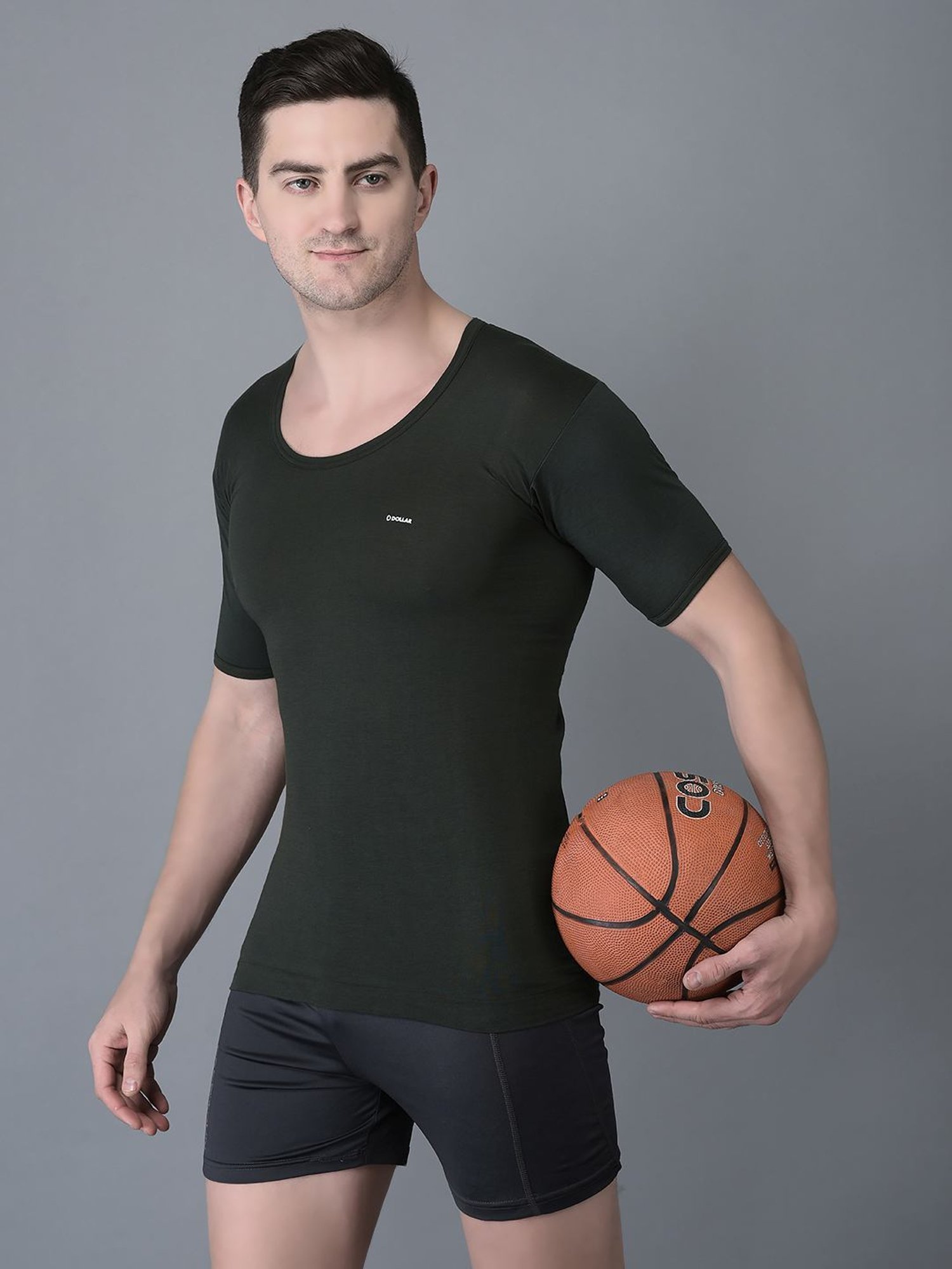 Dollar Bigboss Assorted Cotton Regular Fit Vest - Pack Of 2