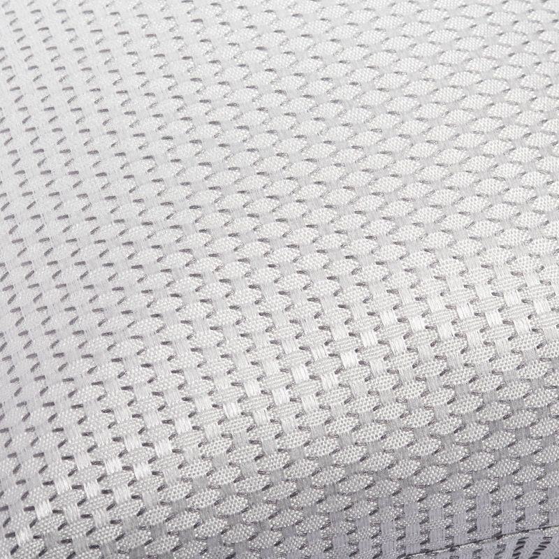 18"x18" Mini Diamond Square Throw Pillow White - Sure Fit