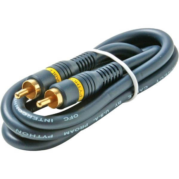 25' Python Home Theater RCA-RCA Video Cables