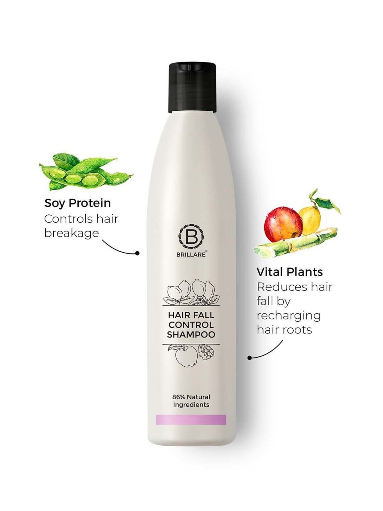 Brillare Hair Fall Control Shampoo - 300 ml