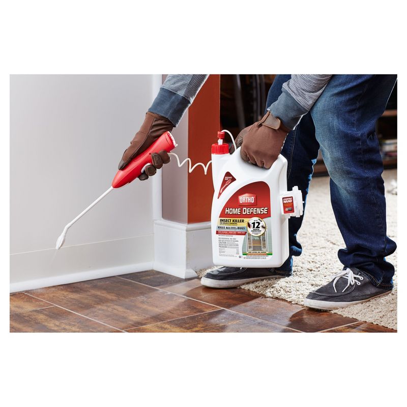 Ortho Home Defense Indoor & Perimeter Insect Killer 1.1 Gallon Ready to Use Wand