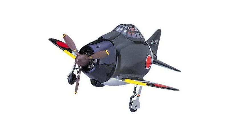 Hasegawa Eggplane Series #8 60118 Egg Plane Zero Fighter Aircraft Model Kit