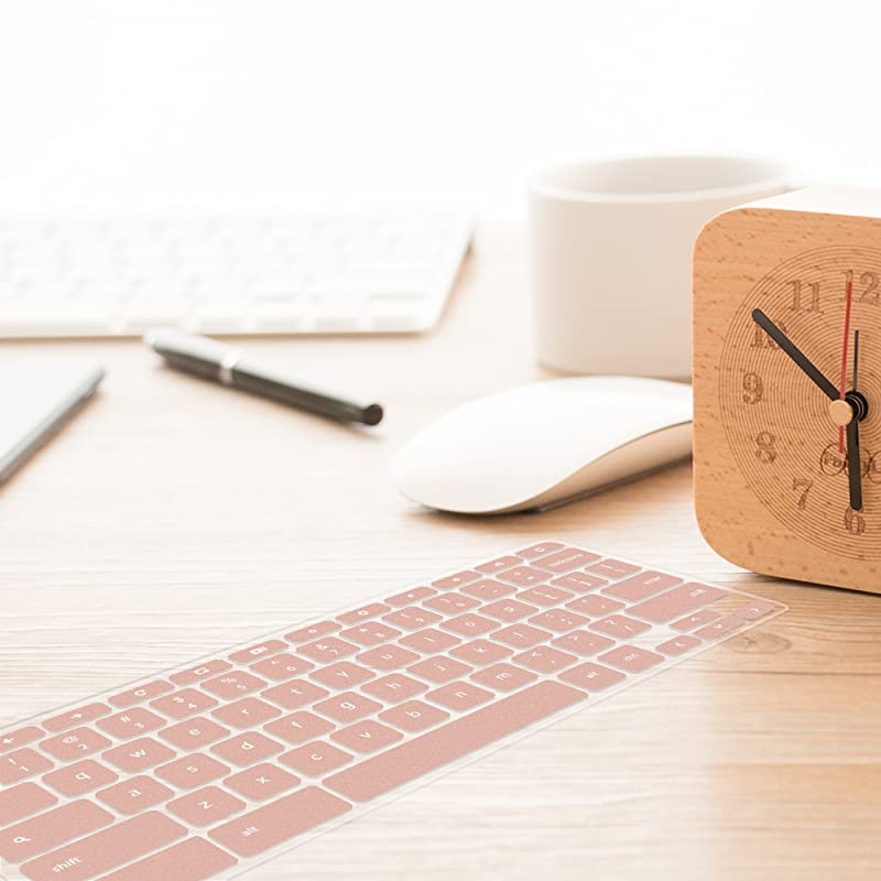 Pack]Keyboard Cover Skin compatible Acer chromebook R11 11.6 inch CB3-131 CB3-13,CB5-13T,CB3-131,Chromebook R 13 keyboard cover, CB5-31T,Chromebook 15,CB3-531 CB3-53CB5-571 C910,Rainbow+clear