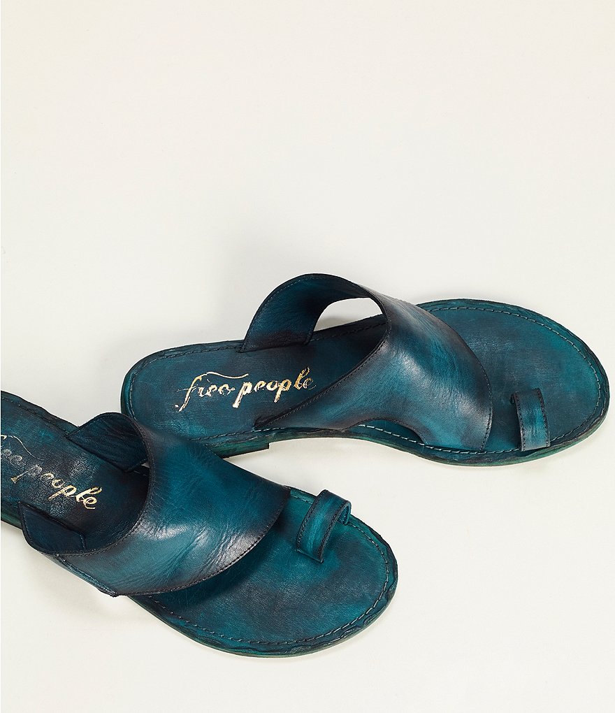 Free People Sant Antoni Leather Sandals