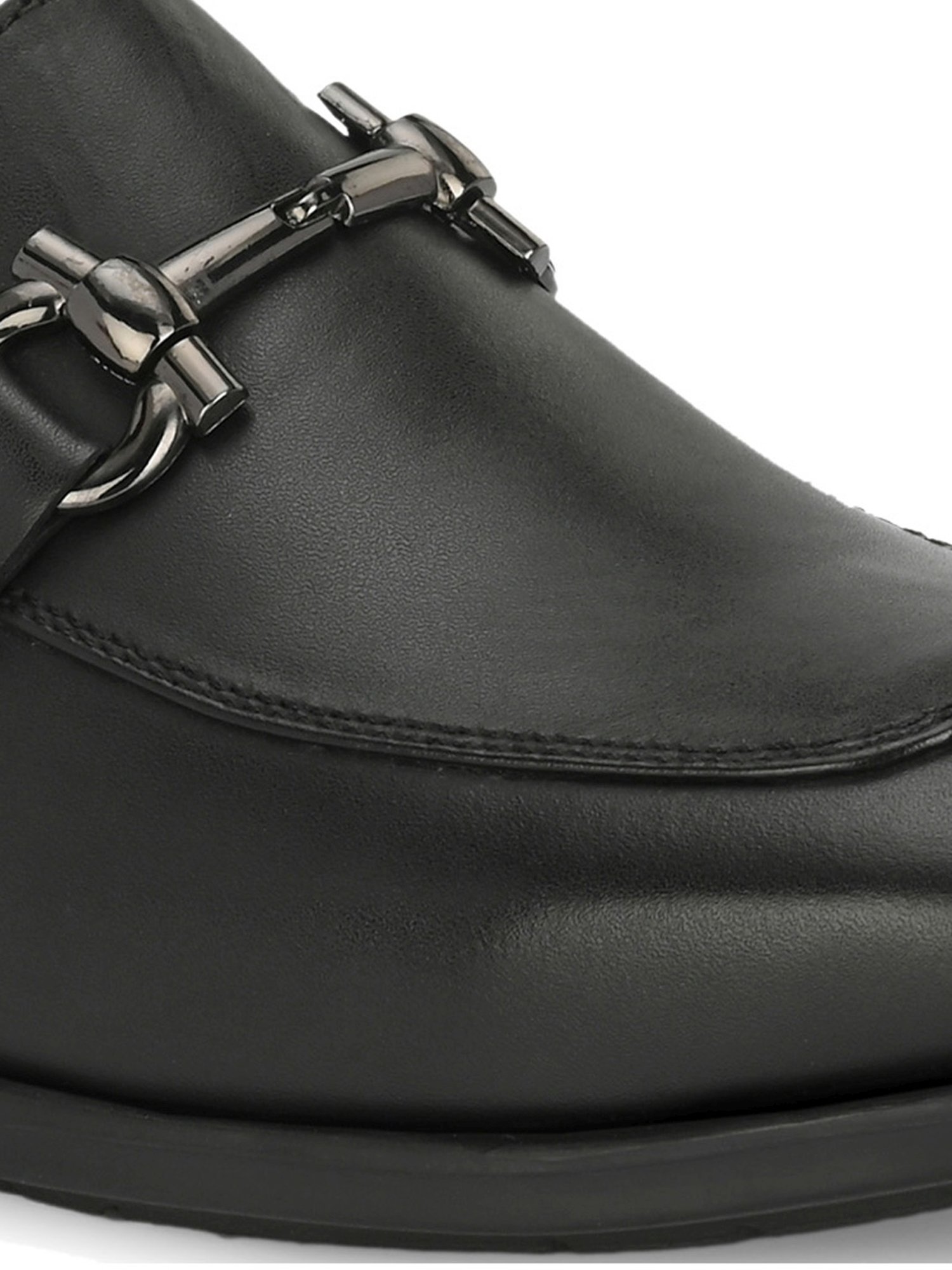 Clog London Men's Black Formal Loafers