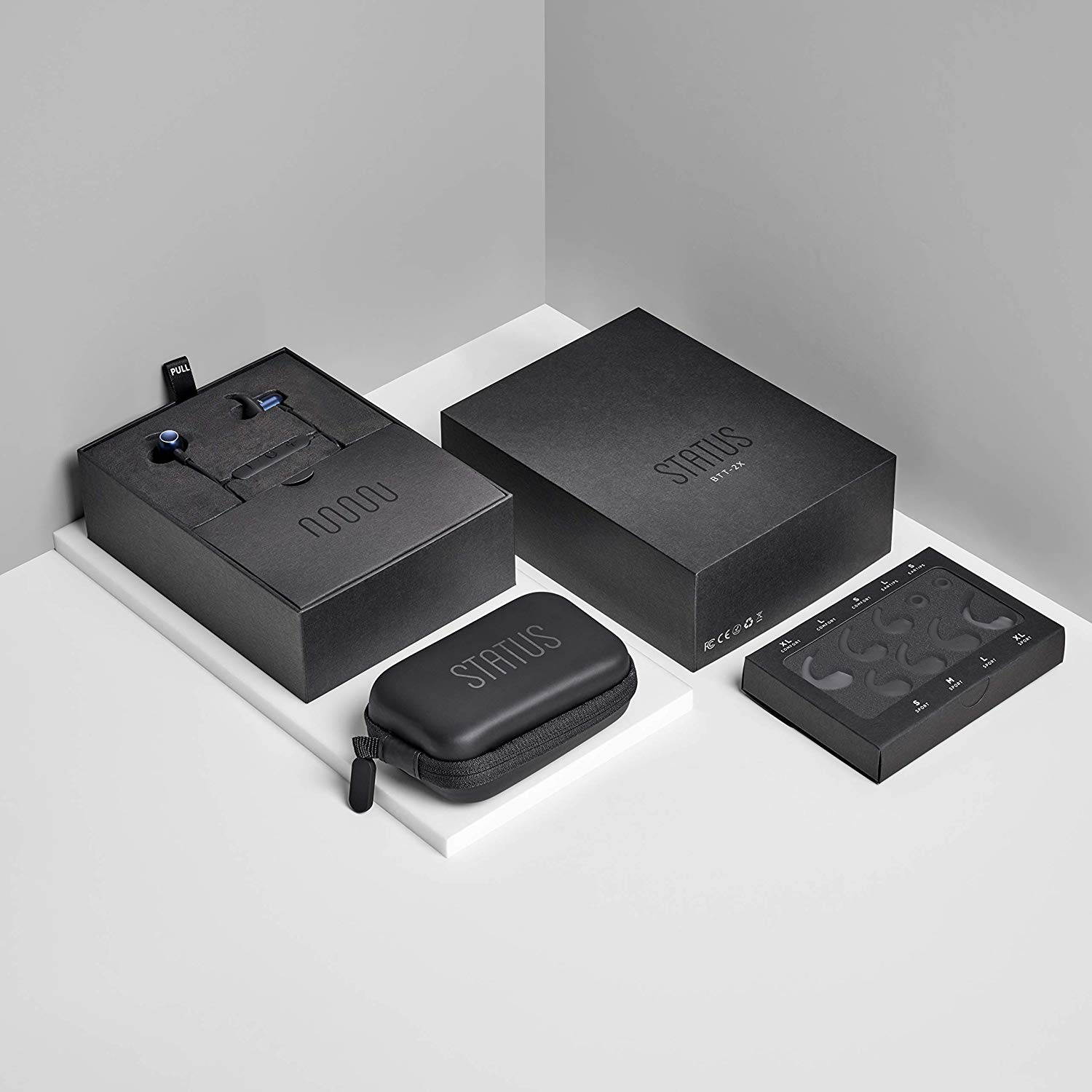 Status Audio BT Transfer Dual Driver Wireless Earphones (Midnight)