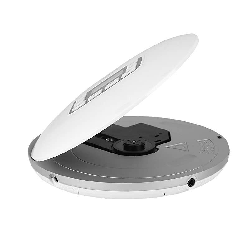 Bluetooth CD Player, HOTT Compact Music Small CD Player for Kids&Adults with Earphone, Support Format of CD, CD-RW, MP3, CD-DA, WMA (110-240V)