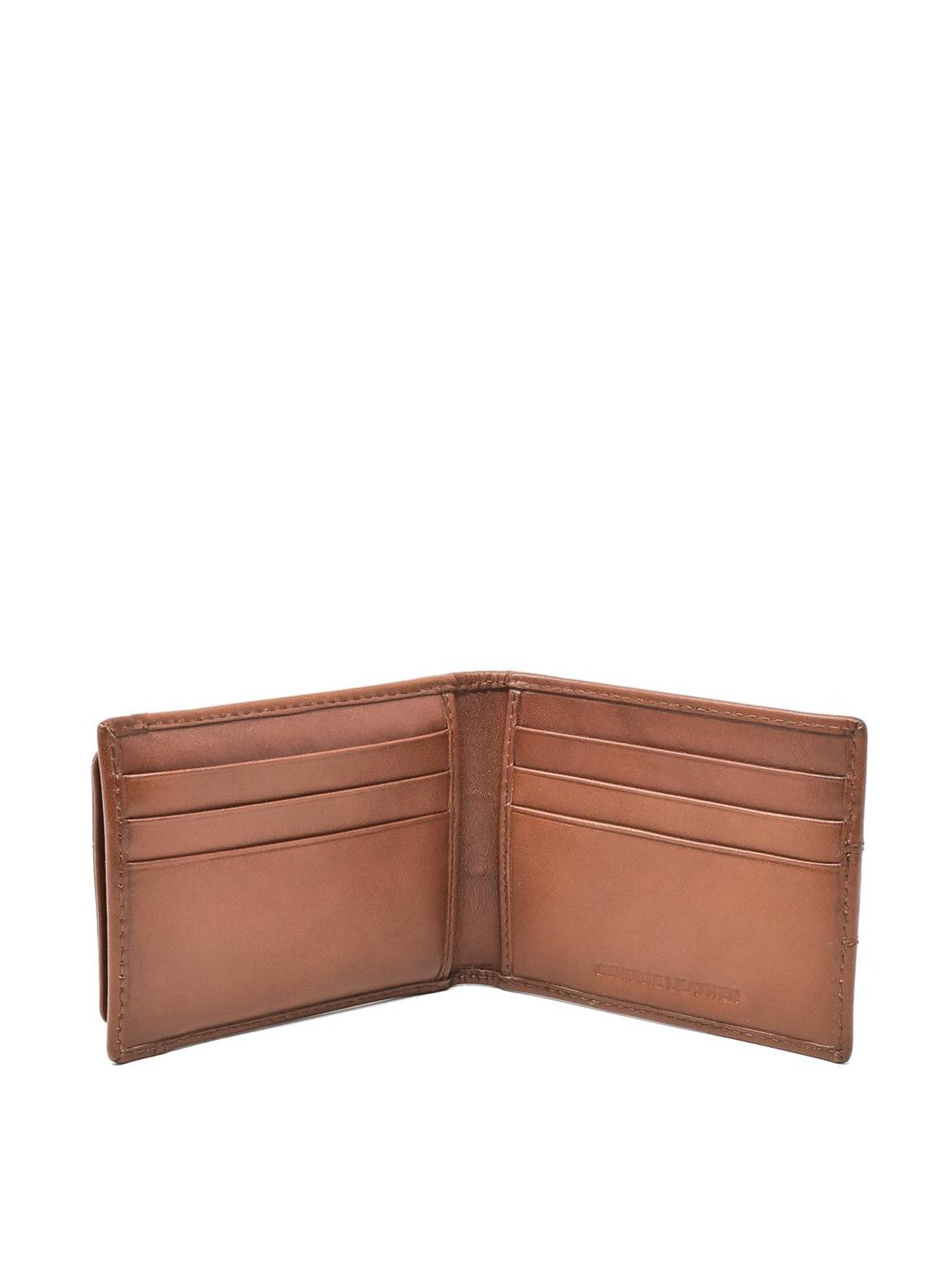 Tohl Marvao Tan Casual Leather Bi-Fold Wallet,Keychain & Pen Holder Set for Men